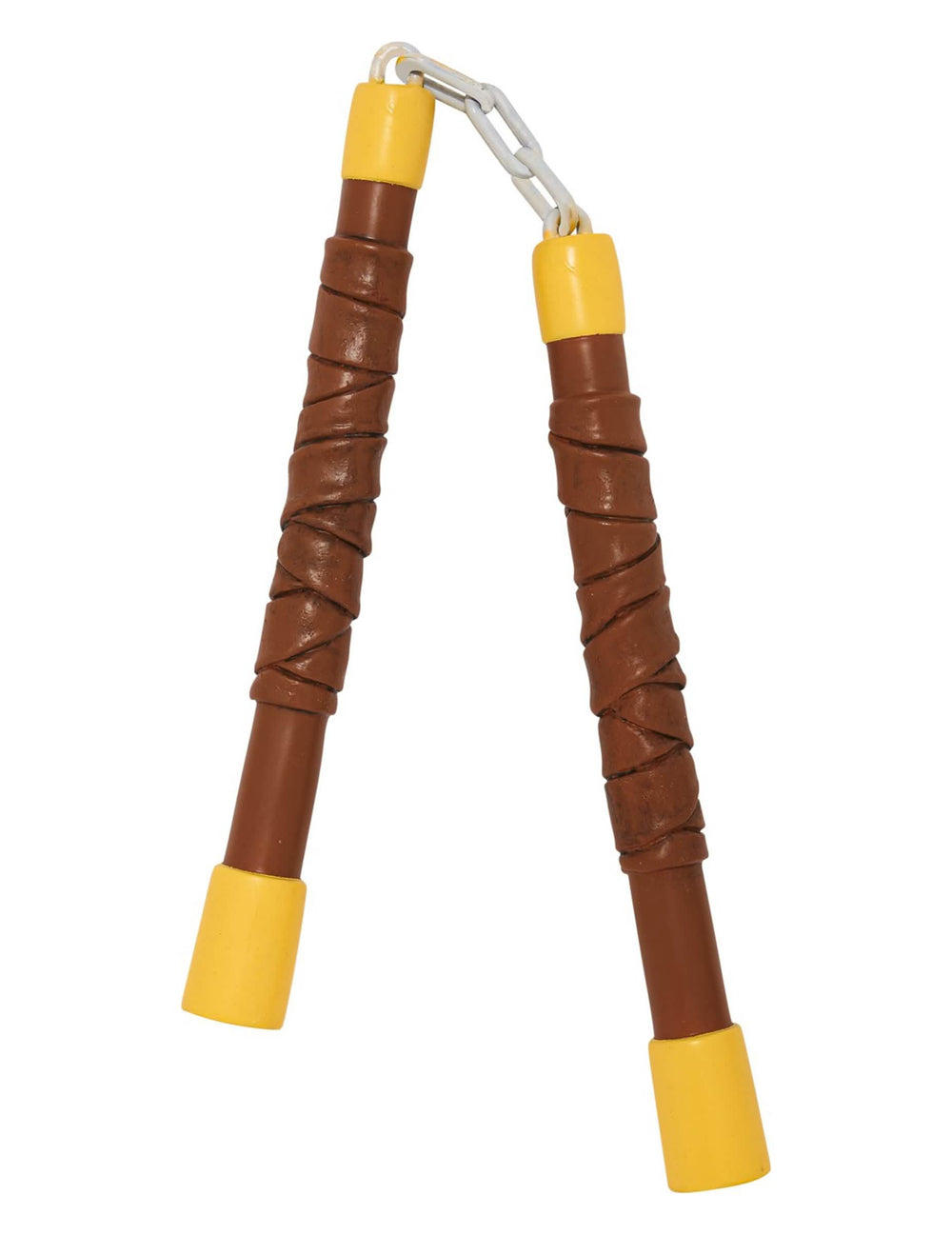 Nunchaku Michelangelo Tortues Ninja pour enfant marron et jaune