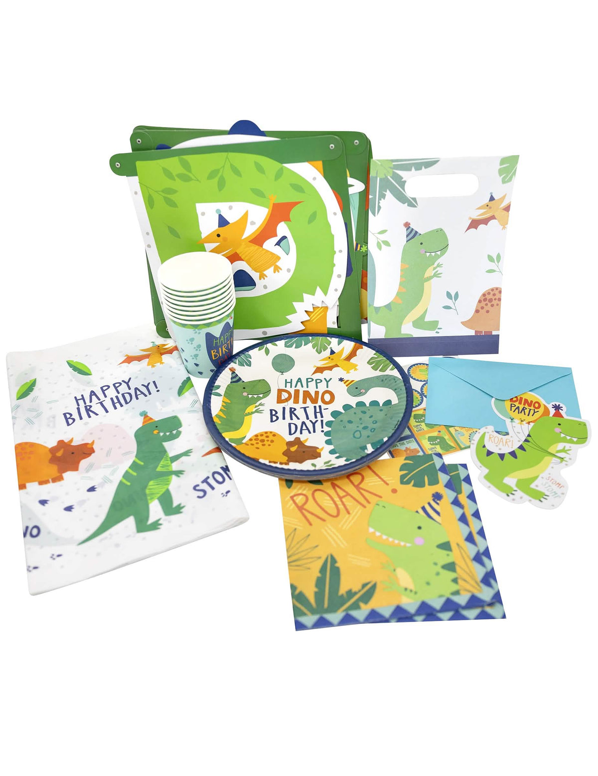 Dino-Paket 51 Teile für Geburtstag