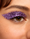 Paillettes biodégradables pluie violette pour adulte violettes