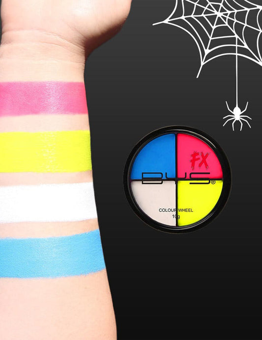 4er-Palette Neon-Schminke 10 g