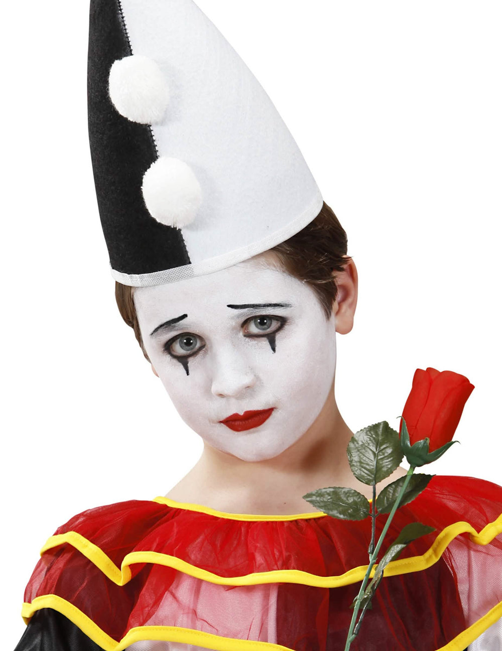 Schminke von Pierrot aus der Black and White Schminke-Palette