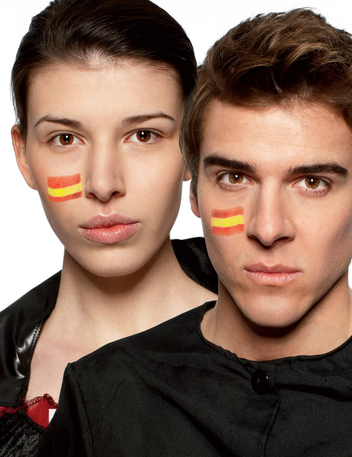 Make-up-Palette zur Unterstützung Spaniens