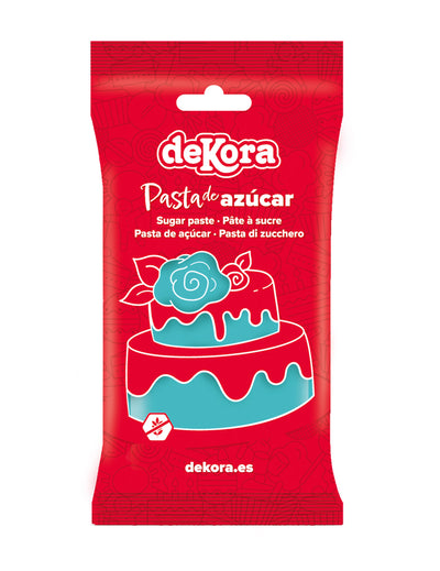Glutenfreie blaue Zuckerpaste 250 g zum Modellieren