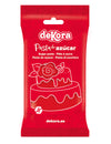 Glutenfreie rote Zuckerpaste 250 g gebrauchsfertig