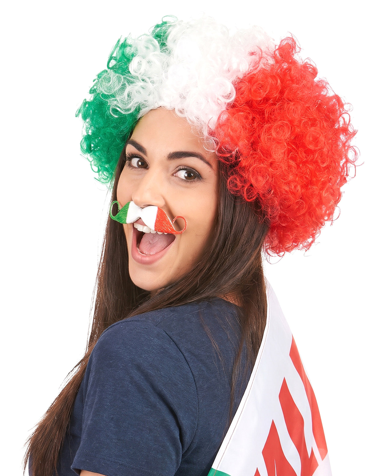 Italien-Afro-Perücke