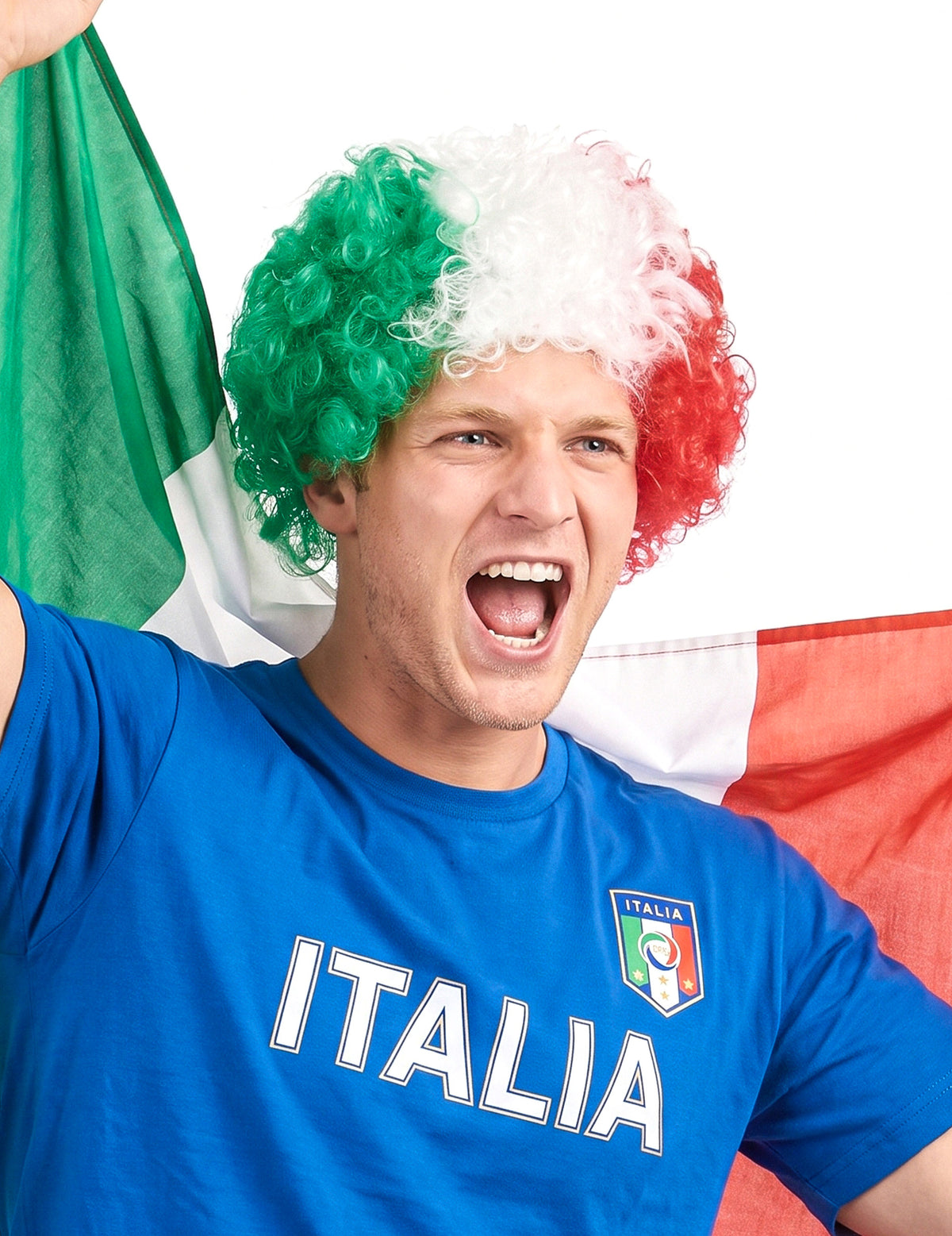 Italien-Afro-Perücke