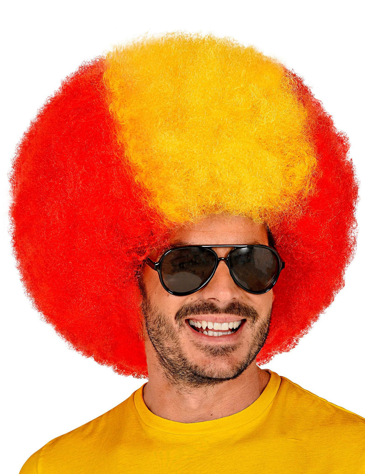 XXL Afro-Perücke Spanien Fanartikel