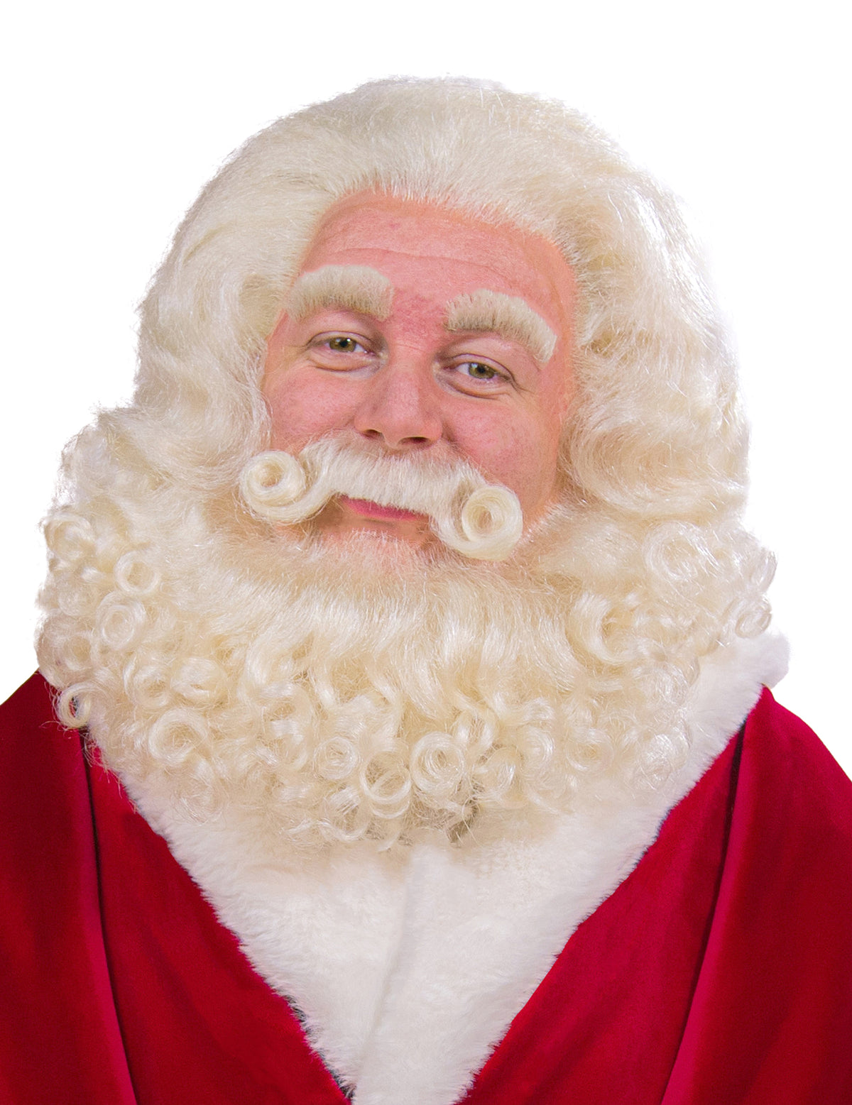 Professionelle Weihnachtsmann-Perücke und Bart aus Yakhaar