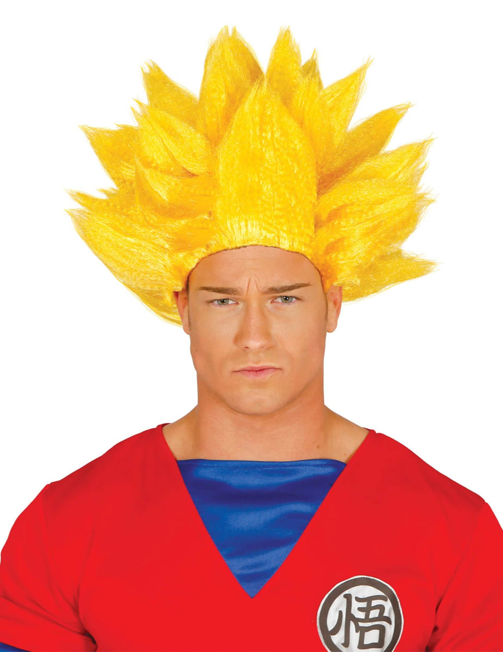 Perücke Cosplay und Manga für Erwachsene Gelb