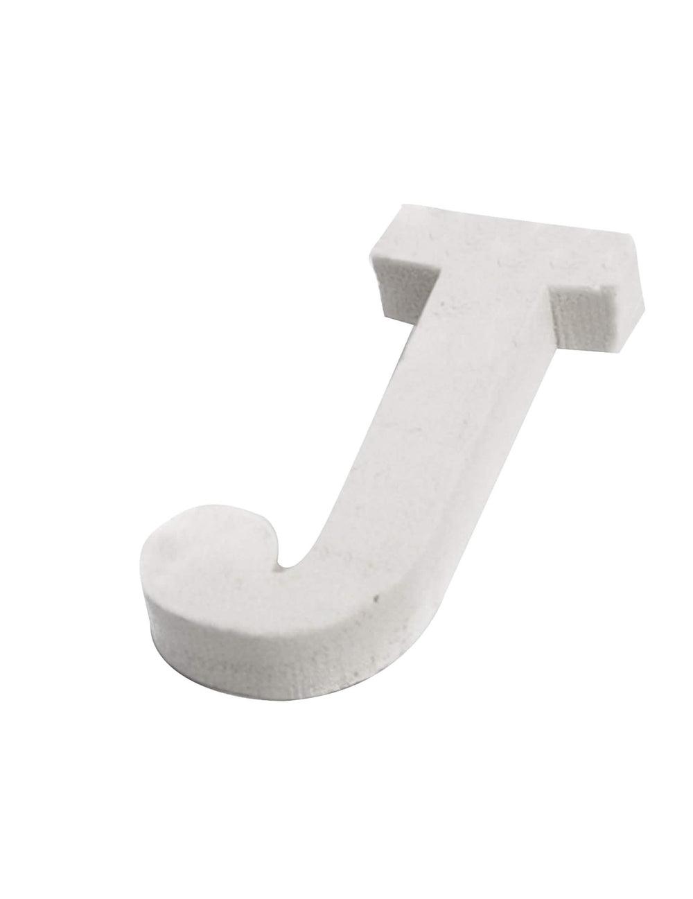 Petite lettre j pour décoration bois blanc