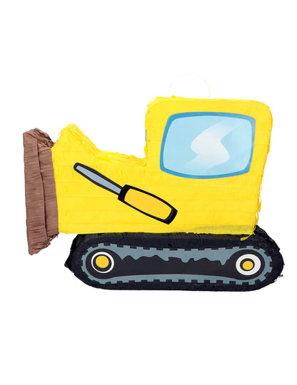 Baustellen-Bulldozer Piñata 45 cm