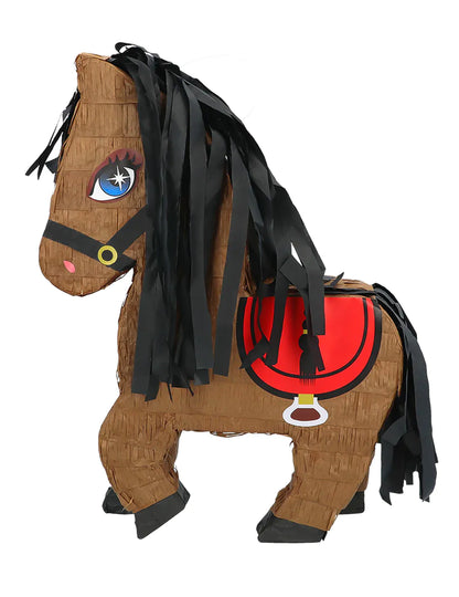 Braunes Pferd Piñata 43 cm