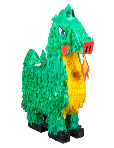 Grüne Drachen-Piñata 49 x 47 cm