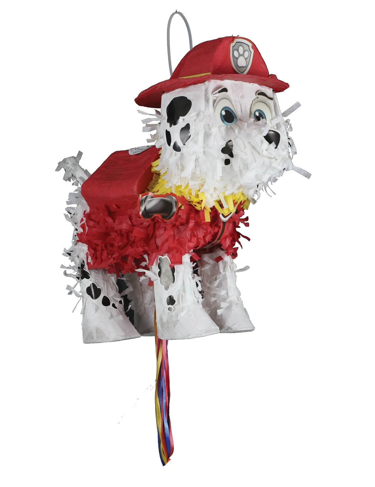 Piñata Marcus Paw Patrol für Kinder Rot und weiß