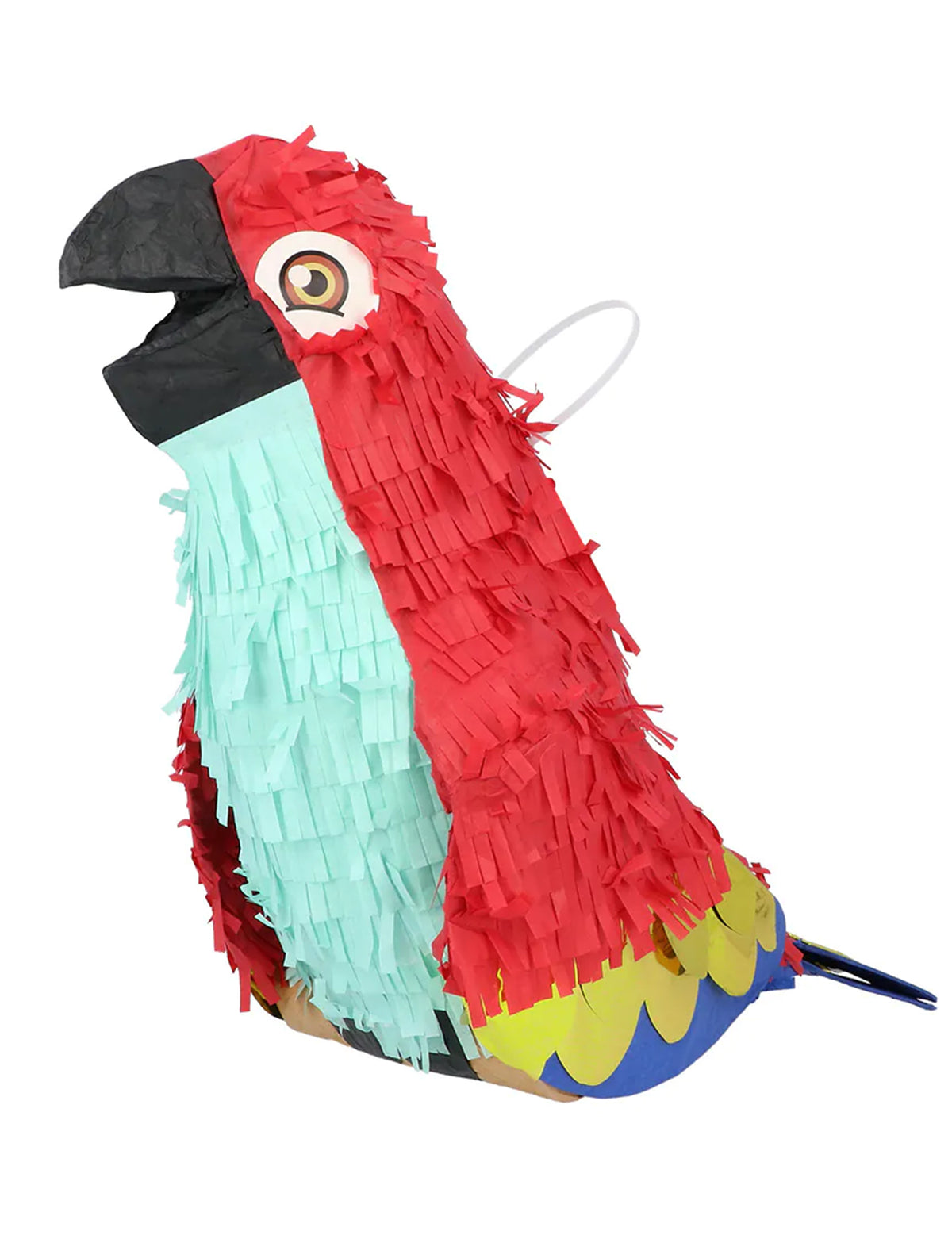 Bunte Piñata in Papageienform 37 cm
