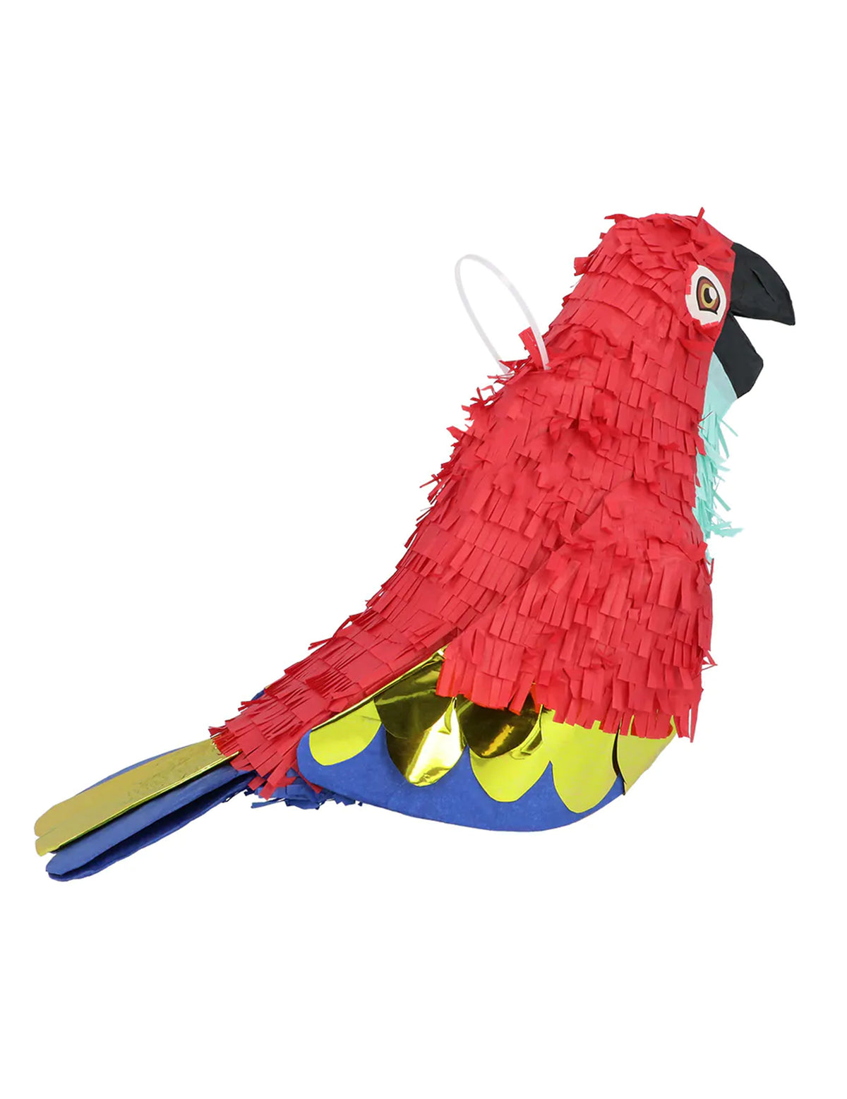 Bunte Piñata in Papageienform 37 cm