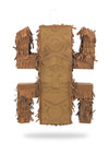 Pinata totem aventurier pour enfant marron à franges