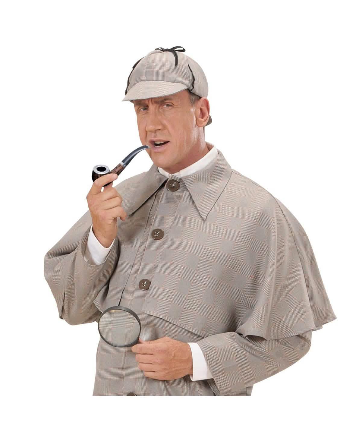 Pfeife, von einem irischen Detektiv in der Hand gehalten