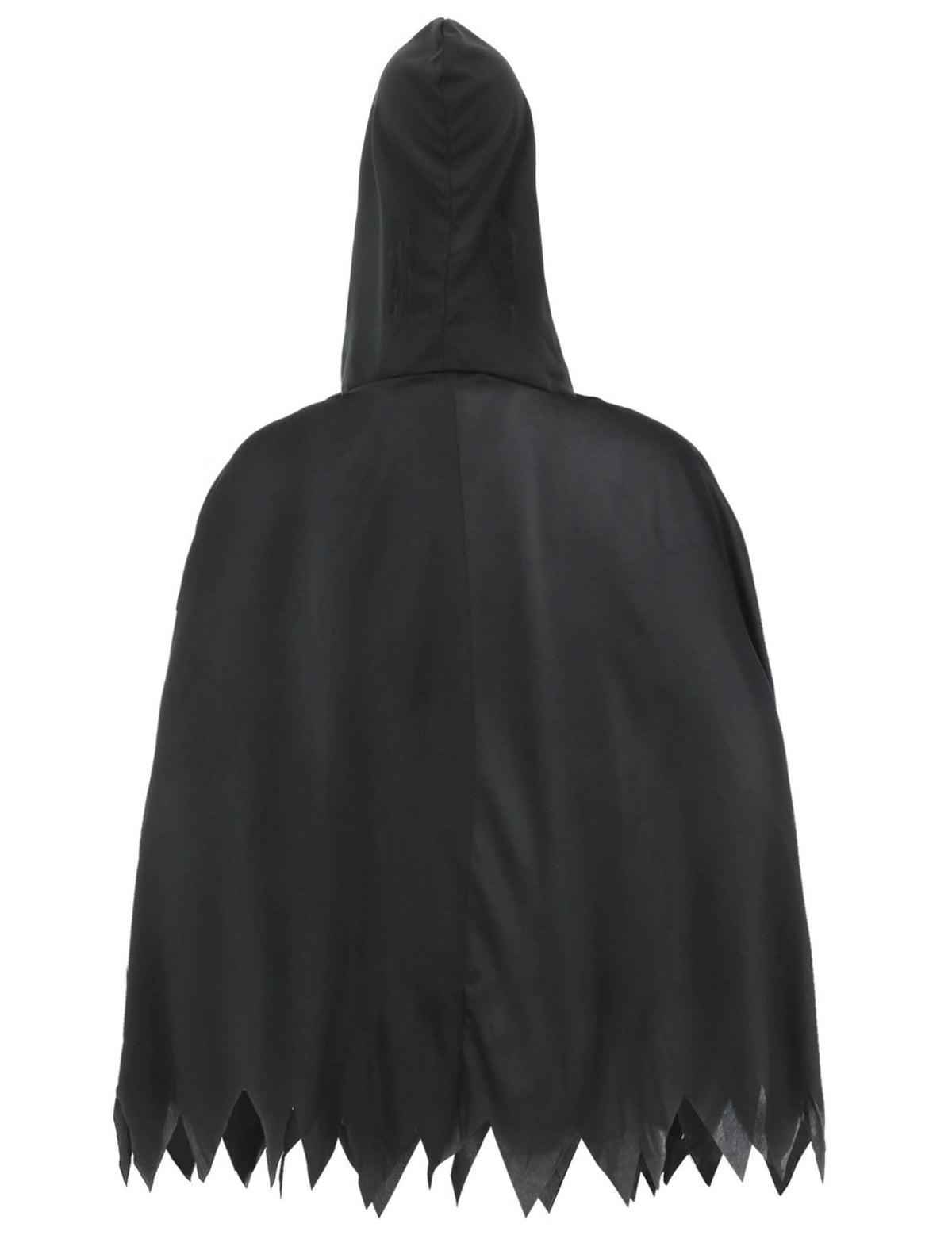 Rückansicht des Skelett-Ponchos für Erwachsene