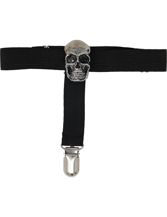 Totenkopf Strumpfband elastisch fÃ¼r Damen & Herren