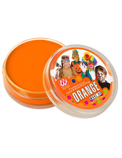 Halloween Make-up in Orange