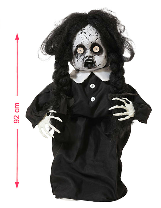 Animierte, leuchtende Gothic-Puppe, 92cm