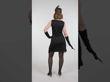 Déguisement Charleston paon doré femme