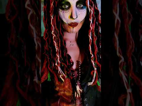 Déguisement magicienne vaudou luxe femme