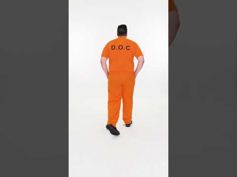 Déguisement prisonnier grande taille adulte