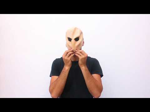 Masque revenant muet adulte