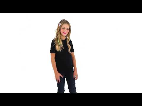 Tresses multicolores avec étoile à sequins pour cheveux