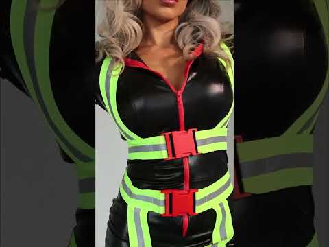Déguisement combinaison pompier sexy femme