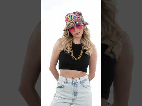 Kit accessoires années 80 adulte