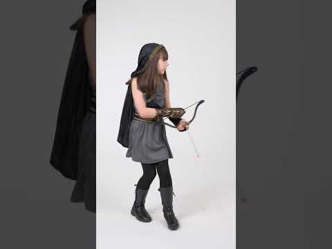 Déguisement chasseresse pour fille - Premium