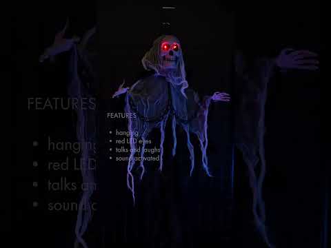 Décoration Animée Ghoul Hantée Suspendue 80 cm