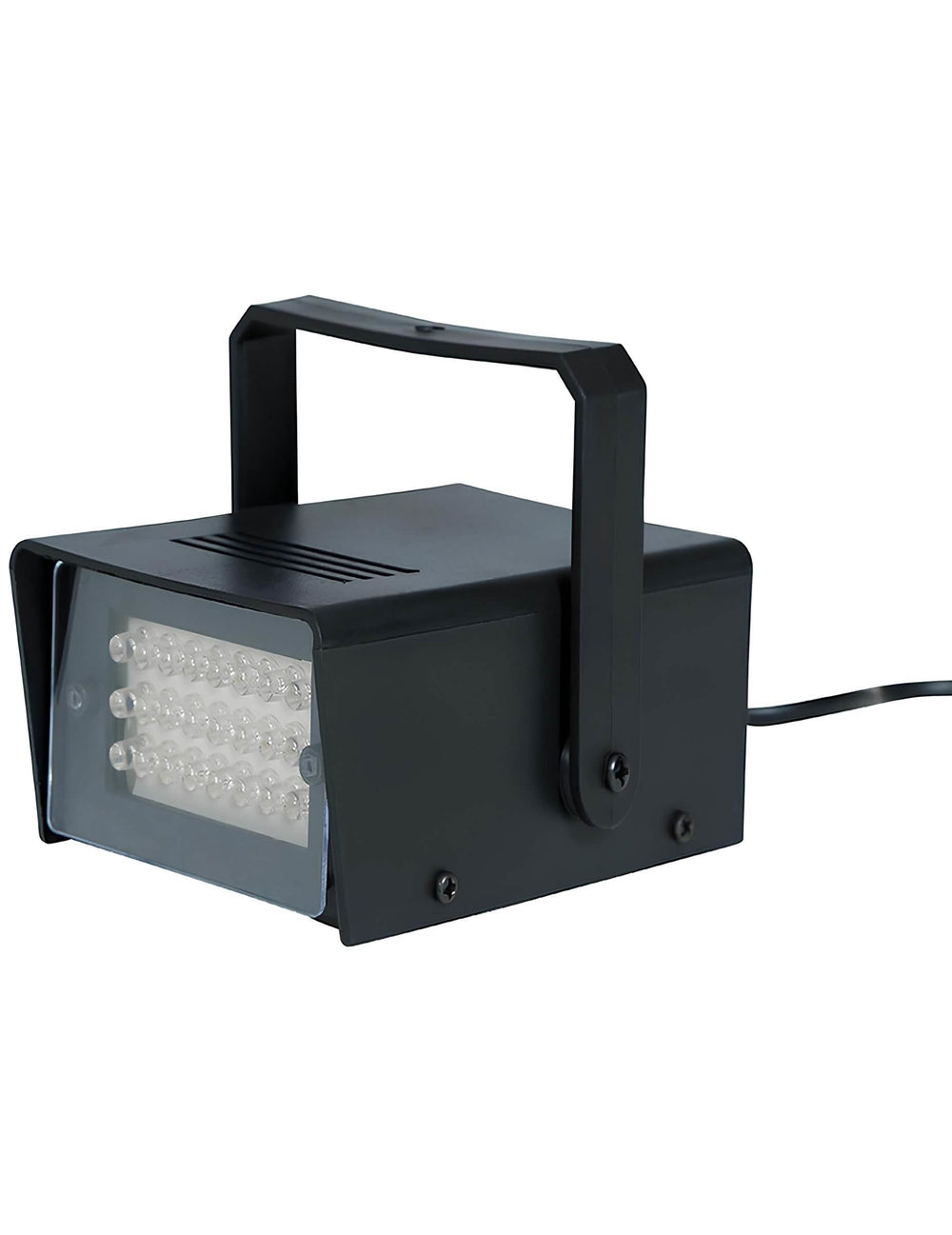 Vue de trois-quarts du projecteur lumière Flash stroboscopique