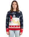 Weihnachtspullover mit erwachsenem Weihnachtsmann