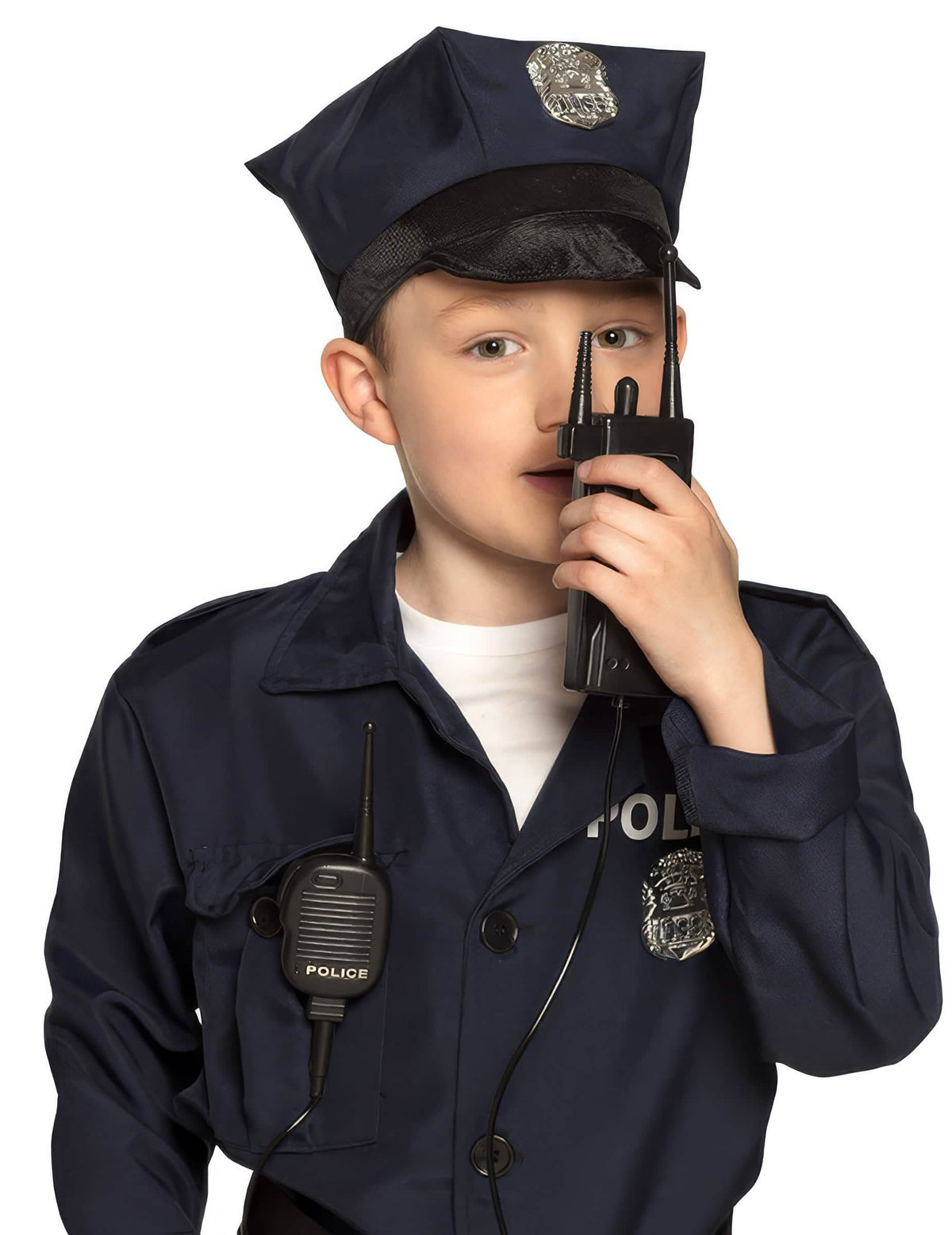 Vorderansicht des Polizei-Radios