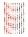 Rideau de fleurs aluminium pour fête rose gold métallisé
