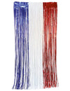 Glitzer-Vorhang Frankreich für Sportfans 2m x 1m