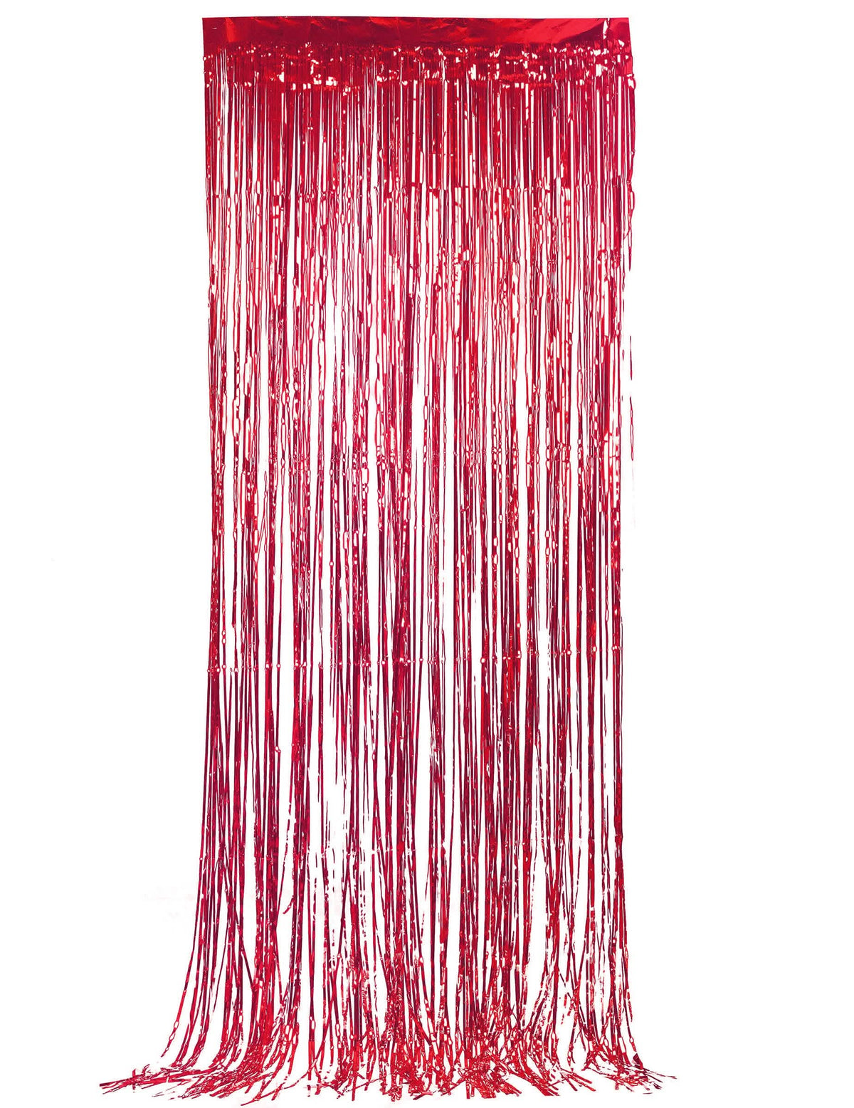 Rideau scintillant pour fête rouge
