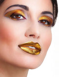 Goldenes Make-up