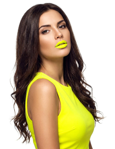 Lippenstift neongelb