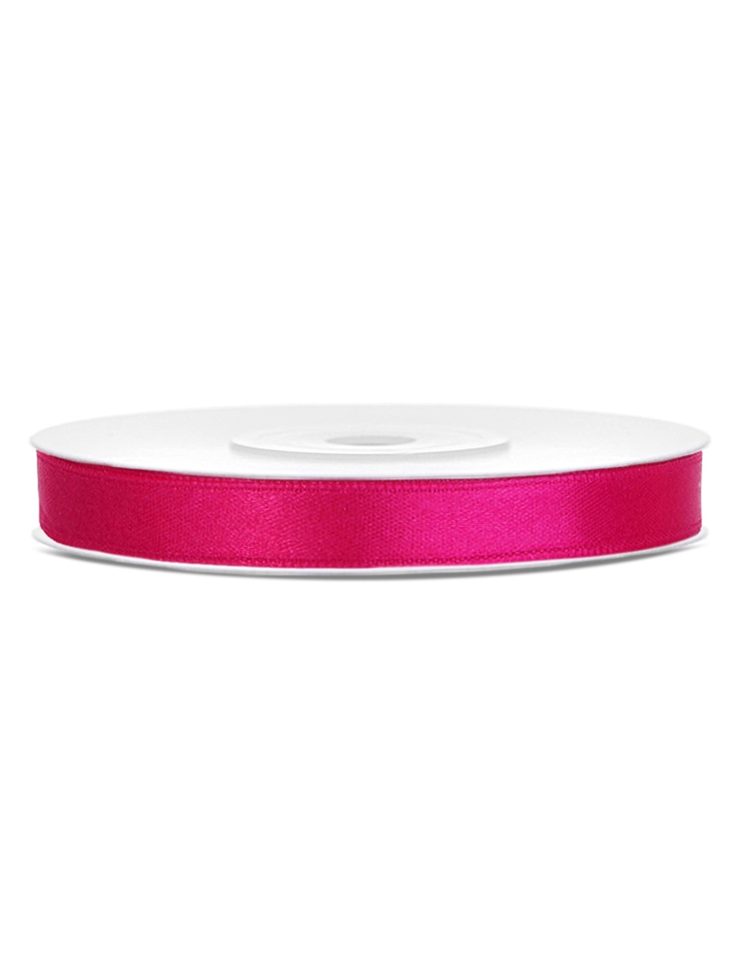 Ruban satin fuchsia 0.6 cm x 25 m