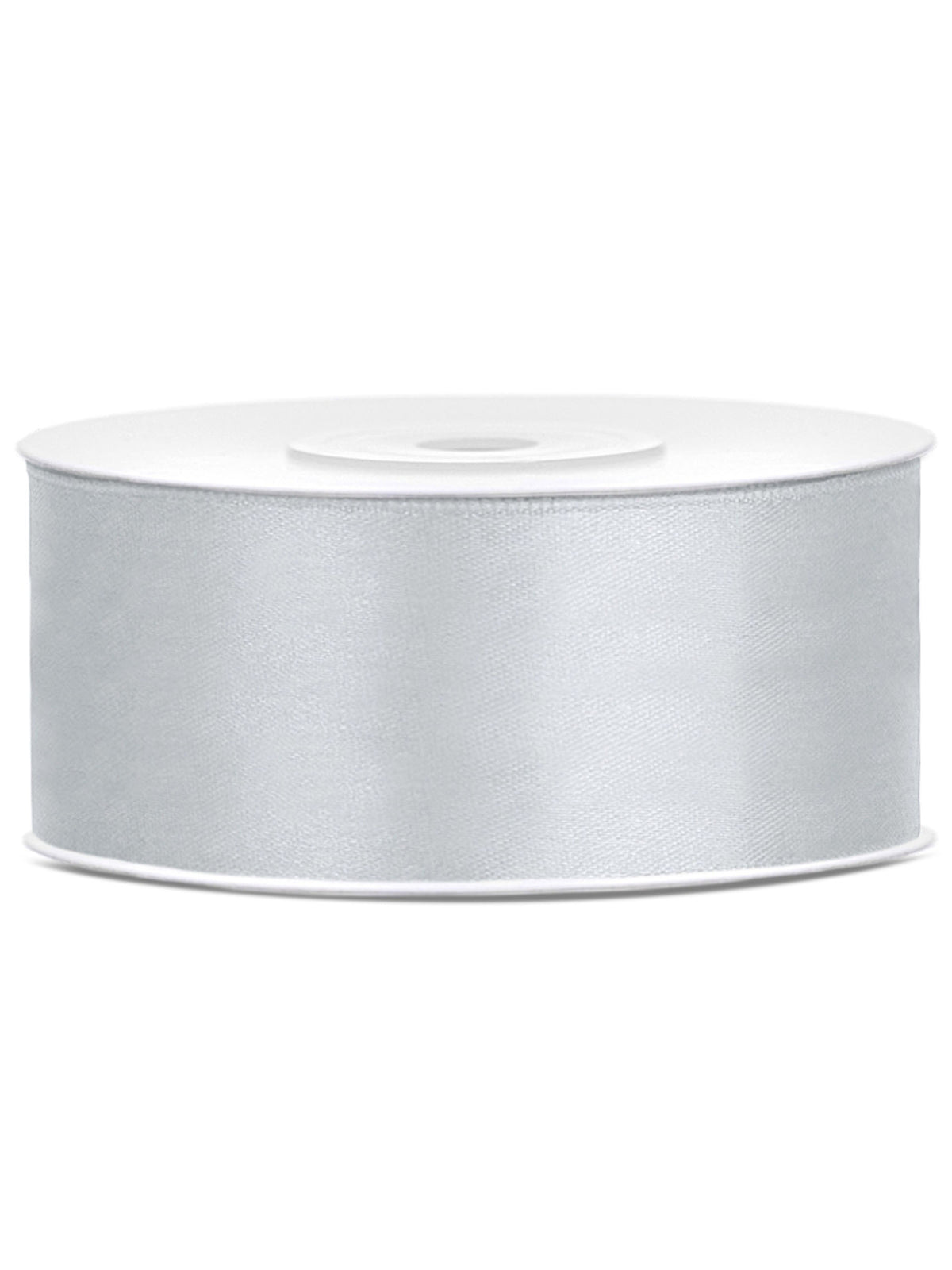 Ruban satin pour décoration argent