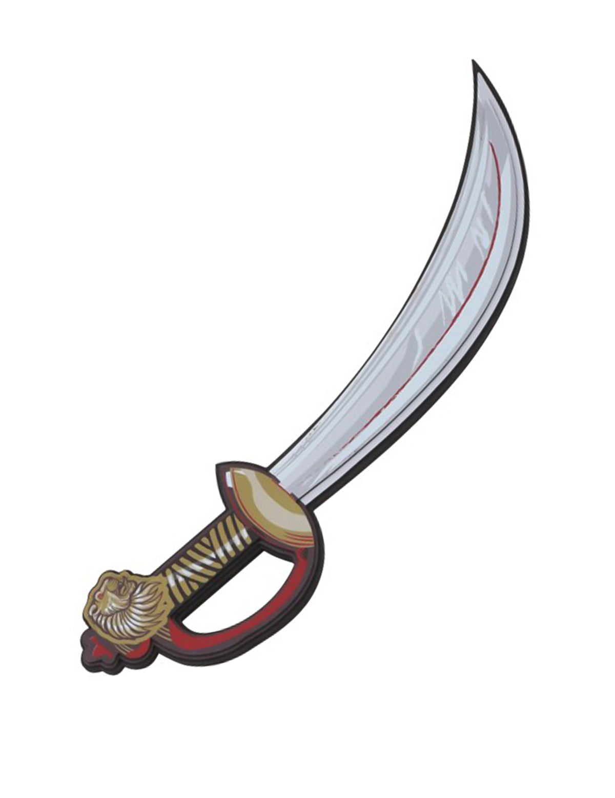 Ritter-Säbel Löwe aus Schaumstoff 43 cm