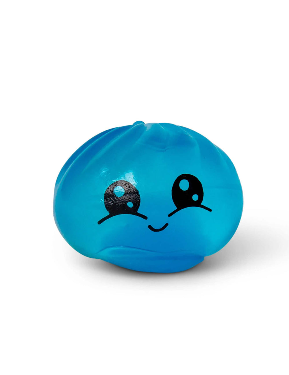 Coloris bleu de la balle anti stress Scrunchems Bao