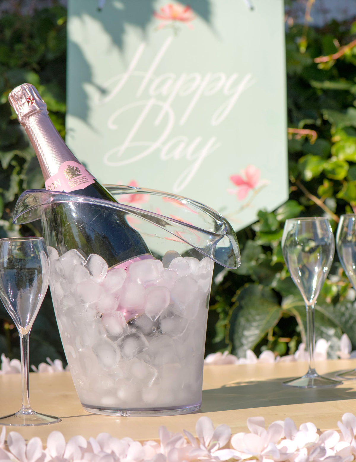 Durchsichtiger Eiskübel 2,9 L für Party-Getränke