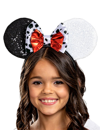 Minnie™ Cruella Haarreif für Kinder