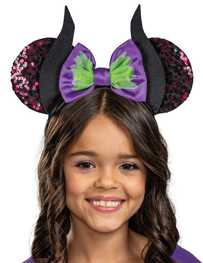 Minnie™ Maleficent Haarreif für Kinder